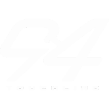 Белый спортивный логотип «94 Touchline»